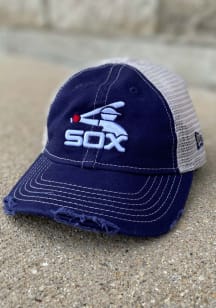 New Era Chicago White Sox Navy Blue JR Worn 9TWENTY Adjustable Toddler Hat