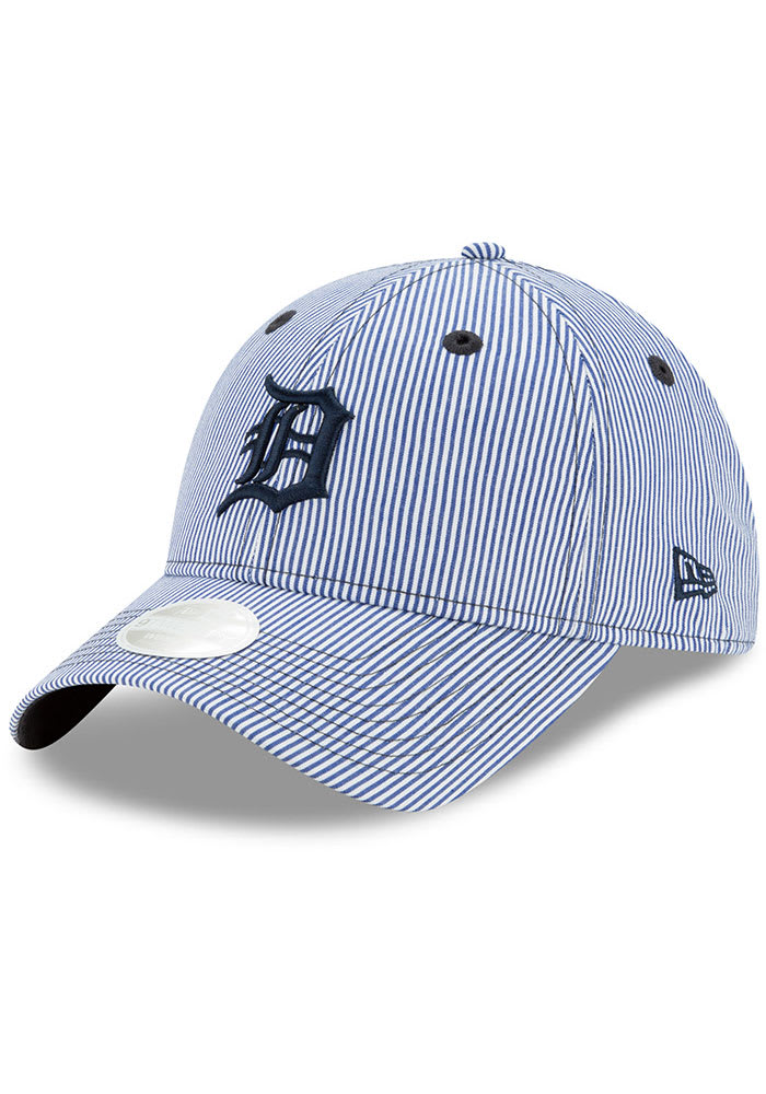 New Era Detroit Tigers Navy Blue Preppy 9TWENTY Womens Adjustable Hat