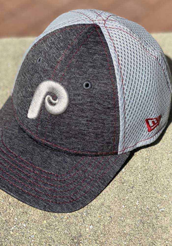 New Era Philadelphia Phillies Grey JR STH Neo 9FORTY Adjustable Toddler Hat