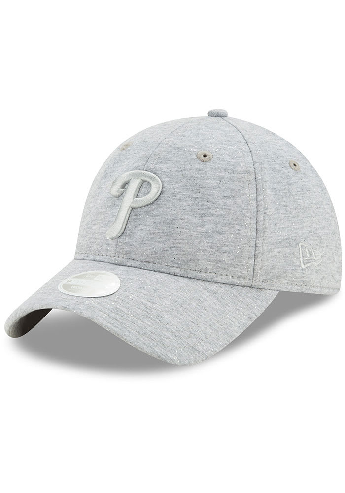 New Era Philadelphia Phillies Grey Sparkle 9TWENTY Womens Adjustable Hat