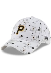 New Era Pittsburgh Pirates White JR Blossom 9TWENTY Youth Adjustable Hat