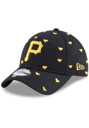 New Era Pittsburgh Pirates Black Lovely Fan 9TWENTY Youth Adjustable Hat