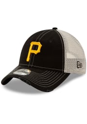 New Era Pittsburgh Pirates Black JR Worn 9TWENTY Adjustable Toddler Hat