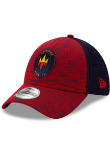 New Era Chicago Fire Mens Red 2020 Official 39THIRTY Flex Hat