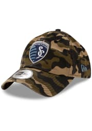 New Era Sporting Kansas City Casual Classic Adjustable Hat - Green