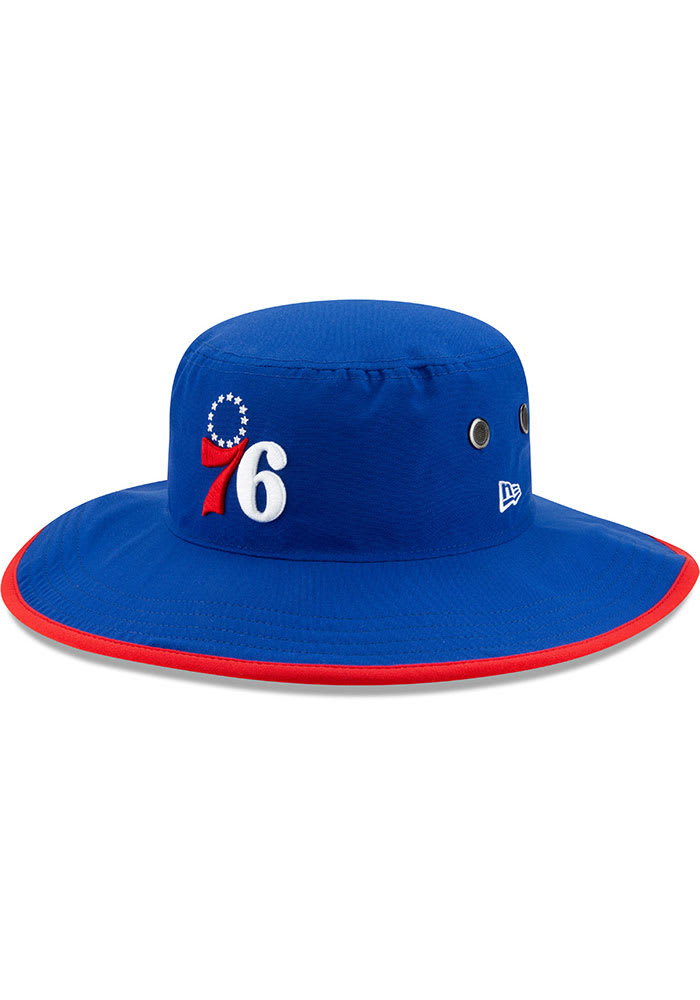 New Era Philadelphia 76ers Blue Basic Mens Bucket Hat