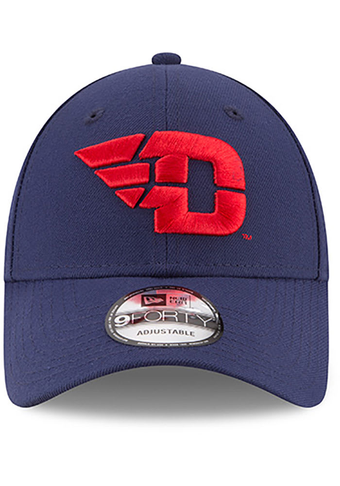 New Era Dayton Flyers The League 9FORTY Adjustable Hat - Navy Blue