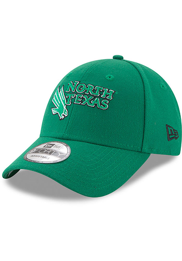 New Era North Texas Mean Green The League 9FORTY Adjustable Hat - Green