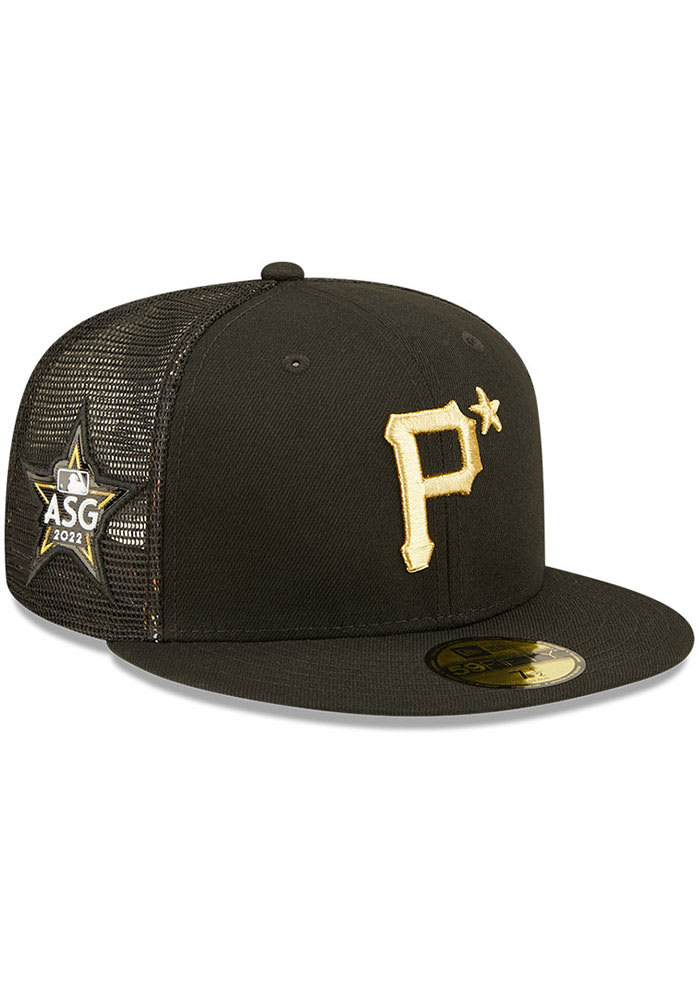 New Era Pittsburgh Pirates Mens Black 2022 All-Star Game 59FIFTY Fitted Hat