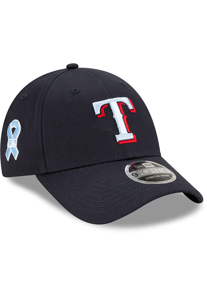 New Era Texas Rangers 2021 Fathers Day SS9FORTY Adjustable Hat - Blue