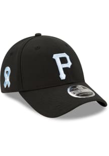 New Era Pittsburgh Pirates 2021 Fathers Day SS9FORTY Adjustable Hat - Black