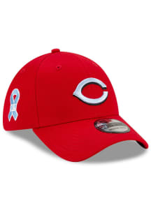 Cincinnati Reds Mens Red 2021 Fathers Day 39THIRTY Flex Hat