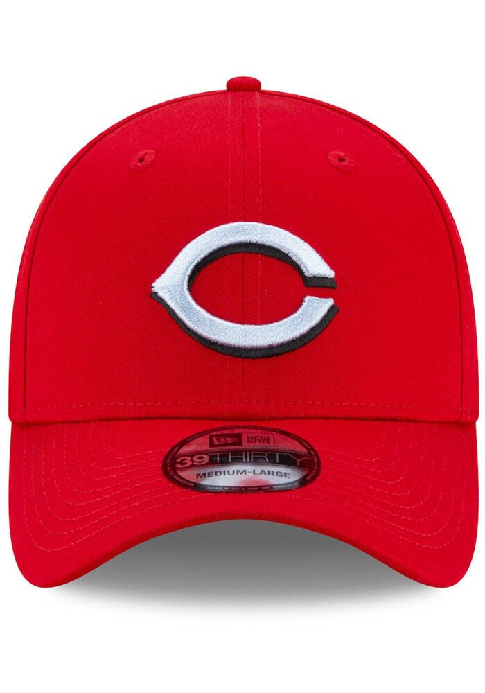 Cincinnati Reds Mens Red 2021 Fathers Day 39THIRTY Flex Hat