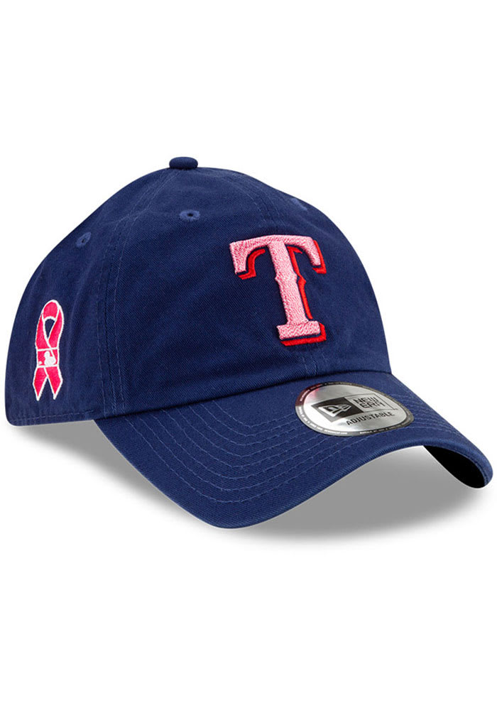 New Era Texas Rangers 2021 Mothers Day Casual Classic Adjustable Hat - Blue