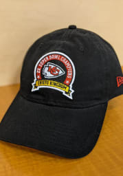 New Era Kansas City Chiefs SB LIV Champs 9TWENTY Adjustable Hat - Black