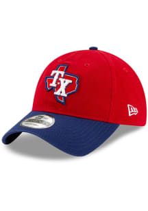 New Era Texas Rangers Core Classic Replica 9TWENTY Adjustable Hat - Red
