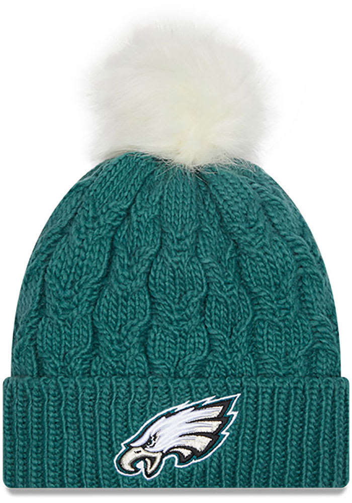 New Era Philadelphia Eagles Green W Flurry Womens Knit Hat