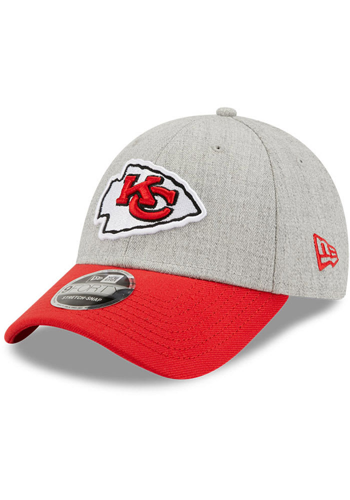 New Era Curved Brim 9FORTY The League Kansas City Chiefs NFL Red Adjustable  Cap: