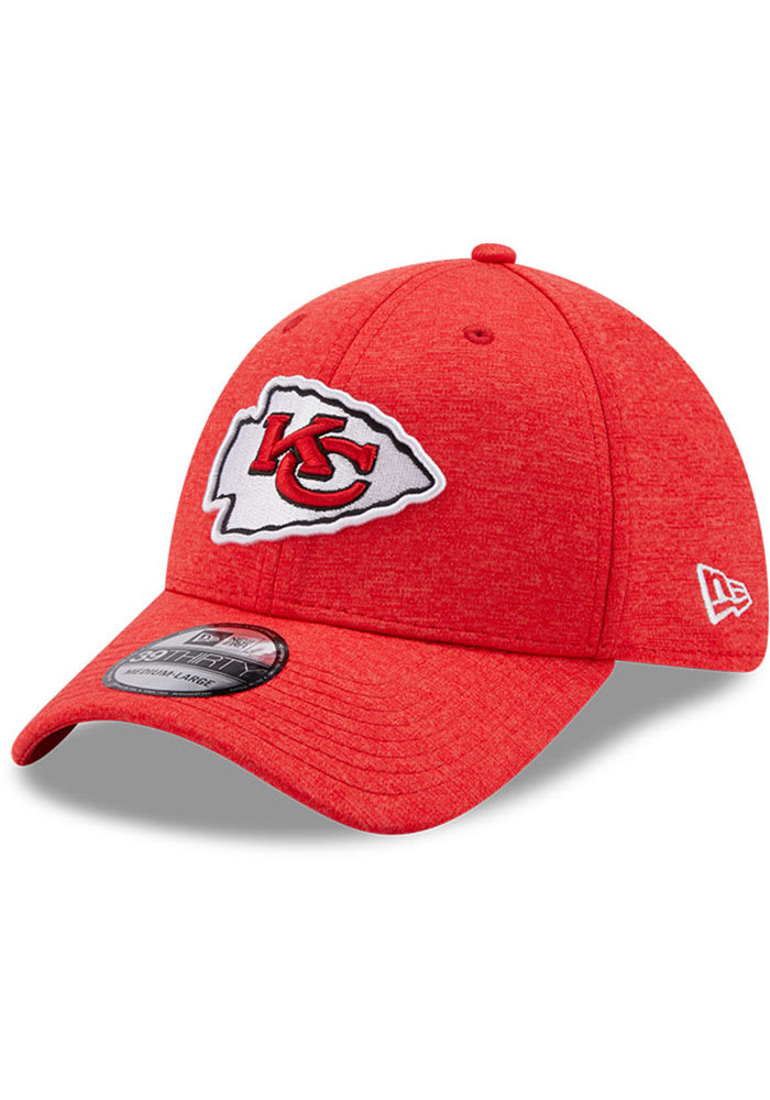 New Era Kansas City Chiefs Mens Red Shadow 39THIRTY Flex Hat