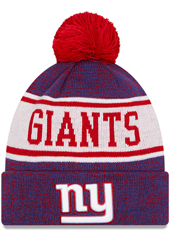 New Era New York Giants Blue M KNITBANNER B3 Mens Knit Hat