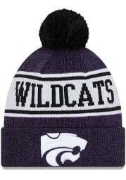New Era K-State Wildcats Purple JR Banner Youth Knit Hat