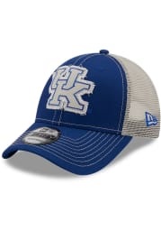 New Era Kentucky Wildcats Blue JR Rugged 9FORTY Youth Adjustable Hat