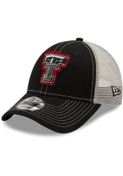 New Era Texas Tech Red Raiders Black JR Rugged 9FORTY Youth Adjustable Hat
