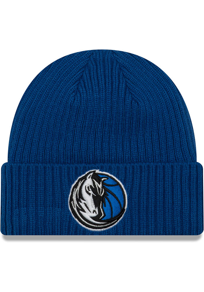New Era Dallas Mavericks Blue Core Classic Mens Knit Hat