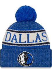 New Era Dallas Mavericks Blue NE18 Sport Mens Knit Hat