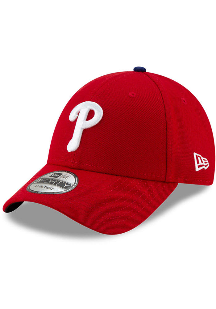 New Era Philadelphia Phillies Red Home The League JR 9FORTY Youth Adjustable Hat