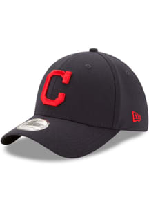 New Era Cleveland Indians Navy Blue Road Team Classic JR 39THIRTY Adjustable Toddler Hat