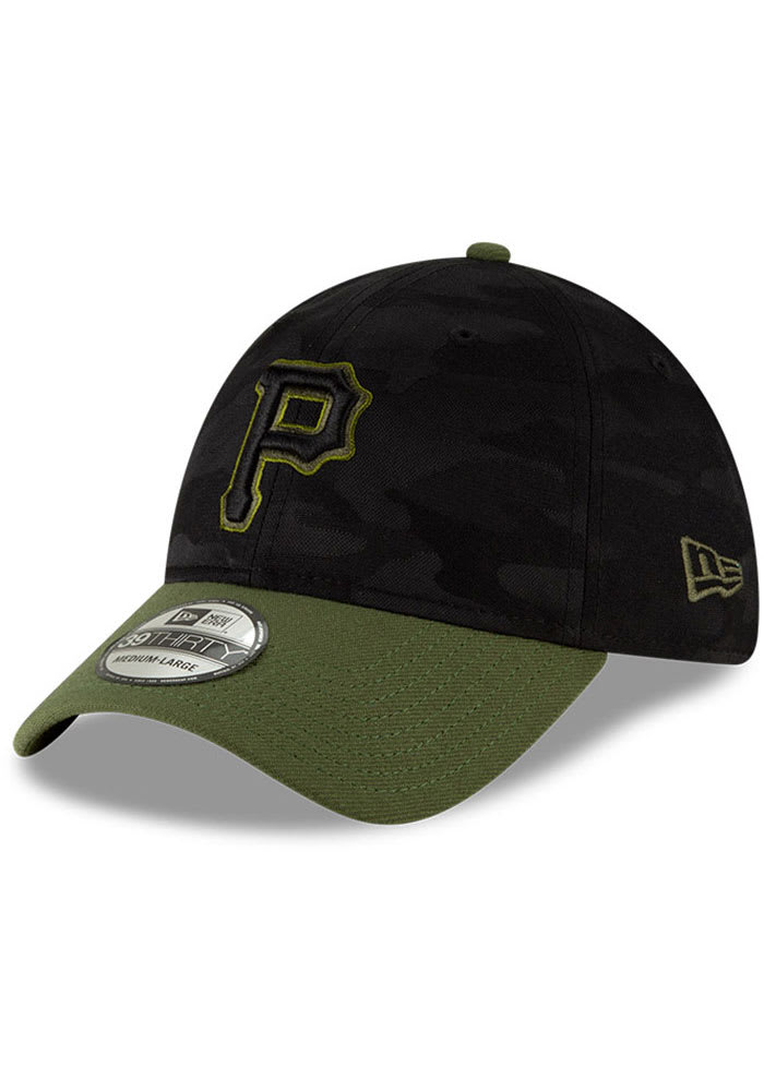 New Era Pittsburgh Pirates Black Alt 3 Team Classic JR 39THIRTY Youth Flex Hat