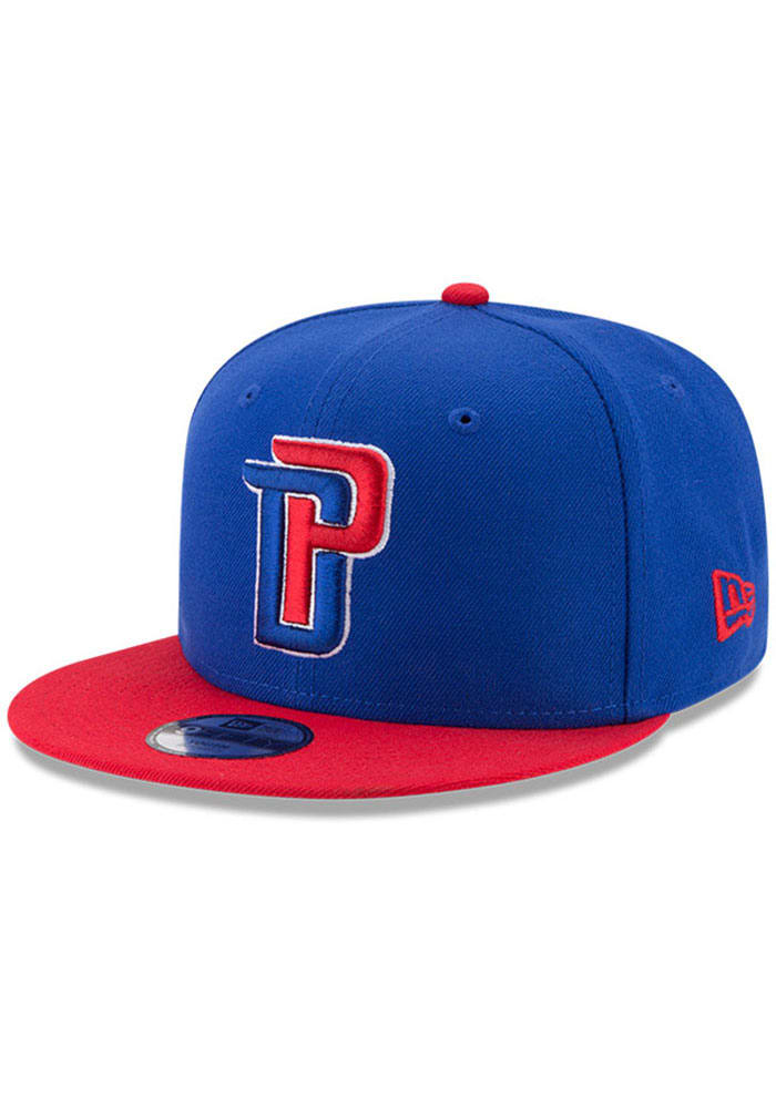 Detroit Pistons 2T JR 9FIFTY Blue New Era Youth Snapback Hat