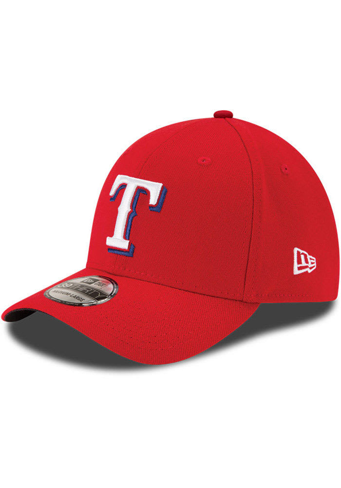 New Era Men's Texas Rangers White 39THIRTY Classic Stretch Fit Hat