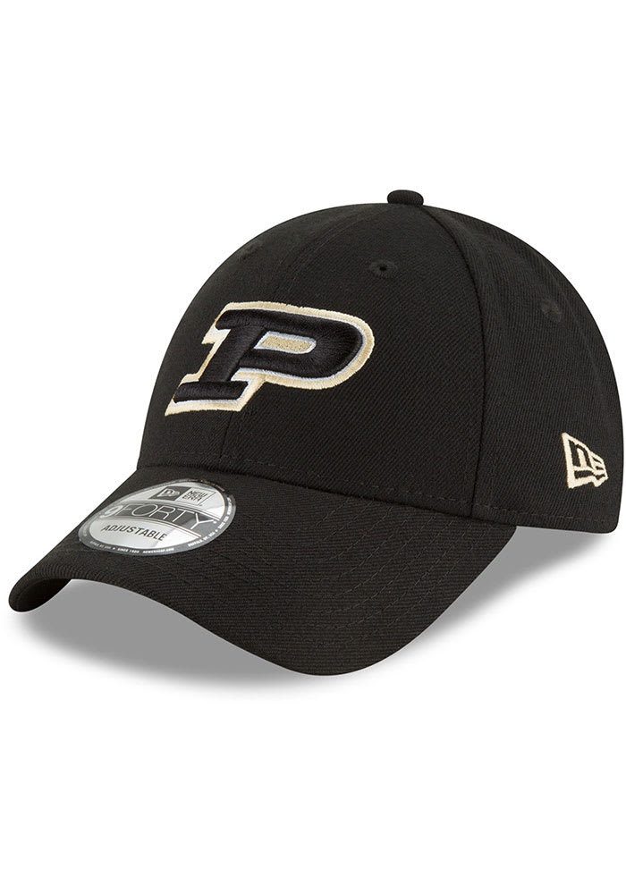 New Era Purdue Boilermakers The League 9FORTY Adjustable Hat - Black