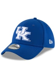 New Era Kentucky Wildcats Mens Blue Team Classic 39THIRTY Flex Hat
