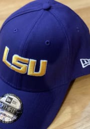 New Era LSU Tigers Mens Purple Team Classic 39THIRTY Flex Hat