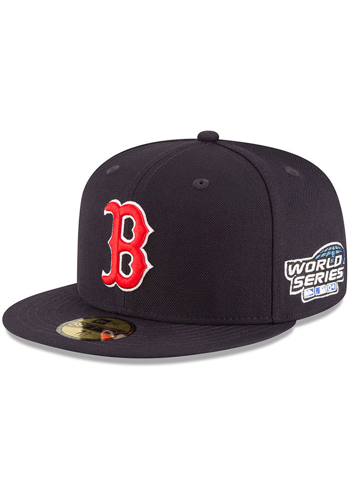 Boston Red Sox 2004 World Series Side Patch 59FIFTY Navy Blue New Era ...
