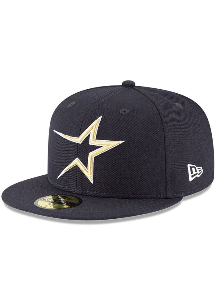 Men's Houston Astros New Era Navy Cooperstown Collection Retro