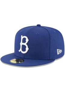 New Era  Mens Blue Cooperstown 59FIFTY Fitted Hat