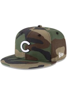 New Era Chicago Cubs Green Fashion 9FIFTY Mens Snapback Hat