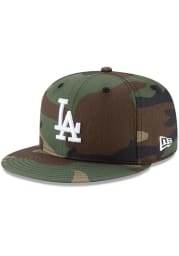 New Era Los Angeles Dodgers Green Fashion 9FIFTY Mens Snapback Hat