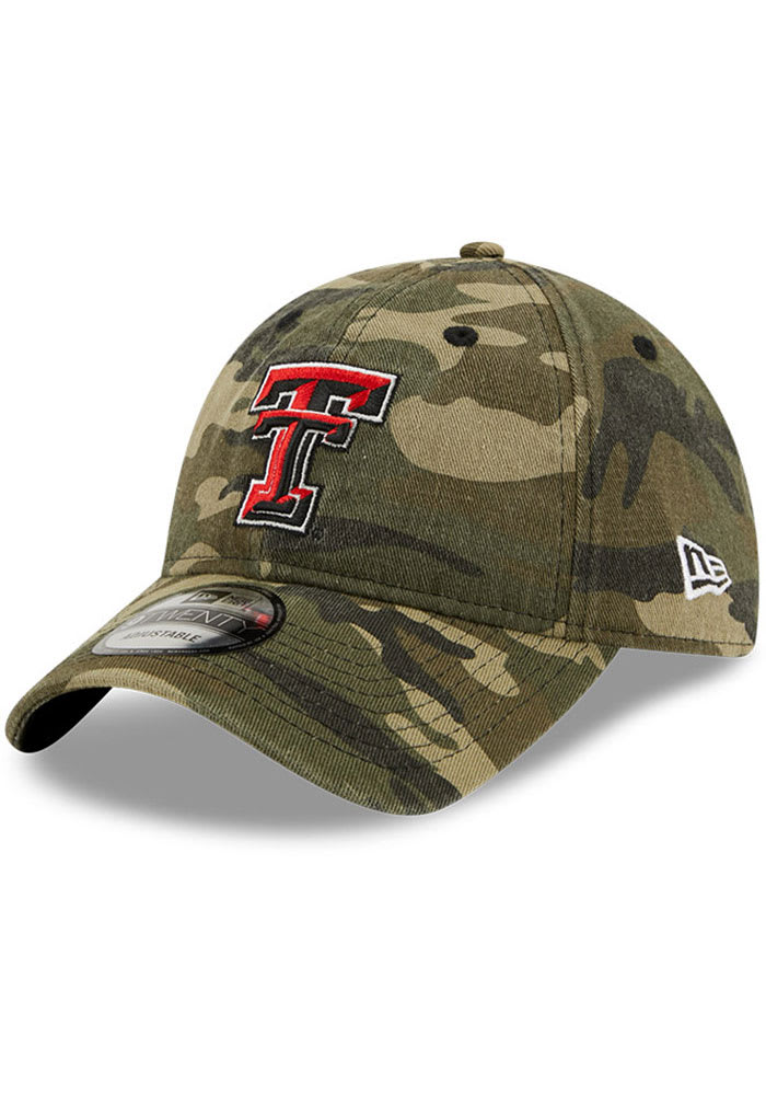 New Era Texas Tech Red Raiders Core Classic 9TWENTY Adjustable Hat - Green