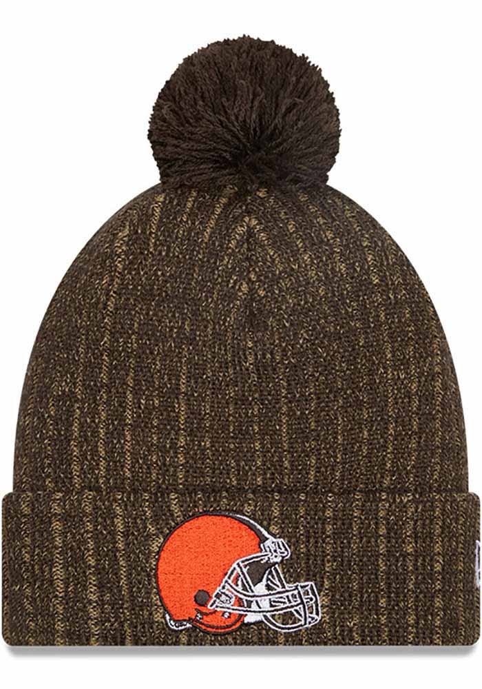 New Era Cleveland Browns Brown Breeze Mens Knit Hat