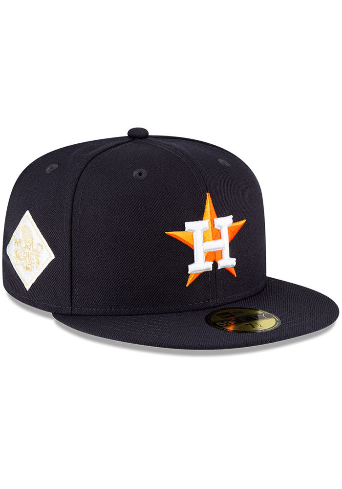 New Era Men's Navy Houston Astros 2022 World Series Champions Side Patch  Low Profile 59FIFTY Fitted Hat