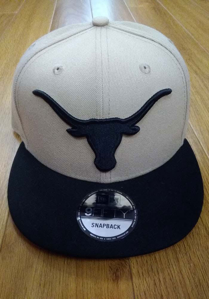 Men's New Era Texas Orange/Black Texas Longhorns Vintage 9FIFTY Snapback Hat