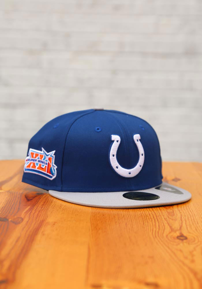 Indianapolis Colts New Era authentic collection On-Field 59fifty Fitted Hat  - Blue