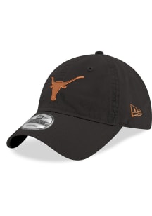 New Era Texas Longhorns 9TWENTY Adjustable Hat - Black
