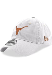 New Era Texas Longhorns 9TWENTY Adjustable Hat - White