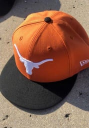 New Era Texas Longhorns Burnt Orange 2T 9FIFTY Mens Snapback Hat
